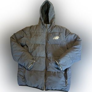 New Balance puffer jacket with hood